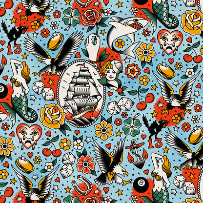 Timeless Tattoos - Blue