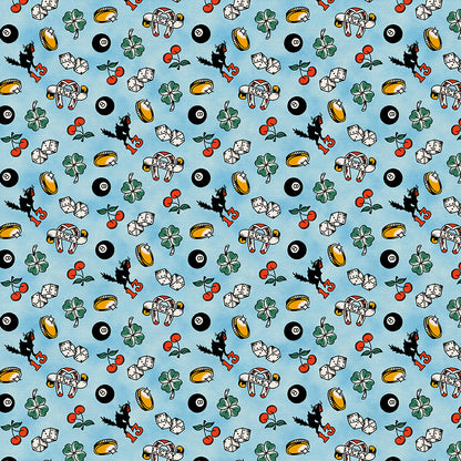 Lucky Tattoo Toss - Blue