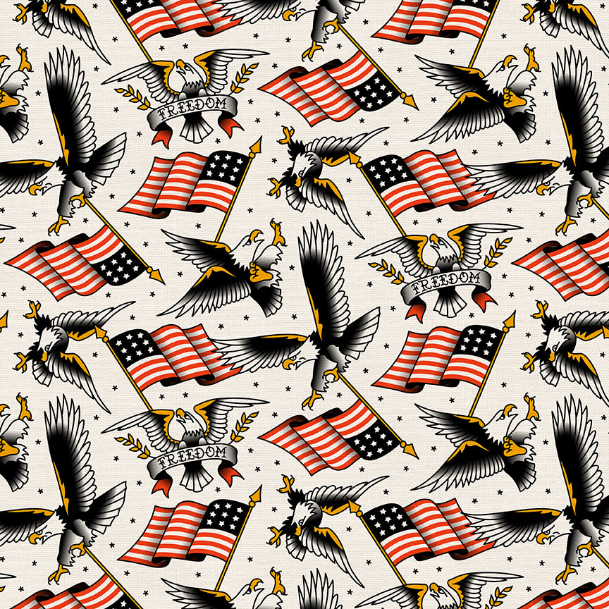 Eagle Tattoos - White