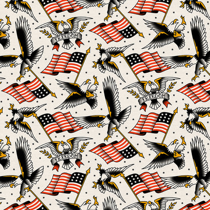 Eagle Tattoos - White