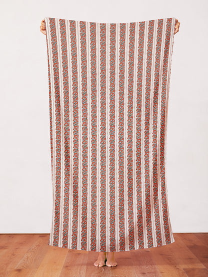 Cherry Heart Stripe Tattoos - White