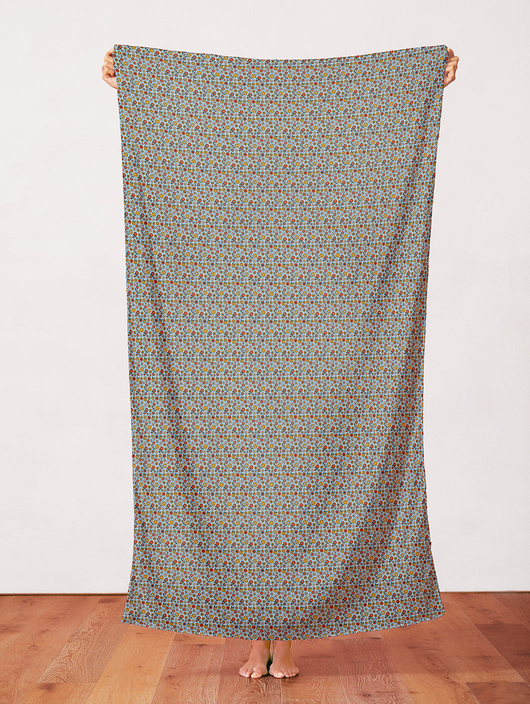 Ditsy Flower Tattoos - Blue