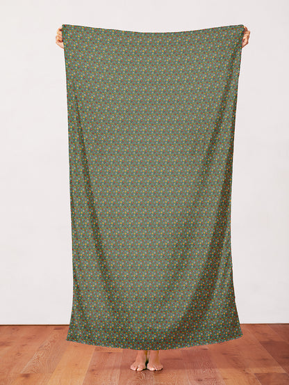 Ditsy Flower Tattoos - Green