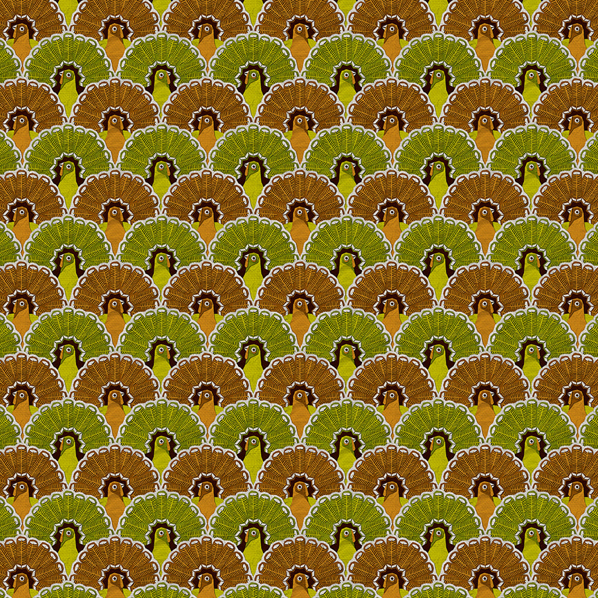 Scallop Turkey - Green