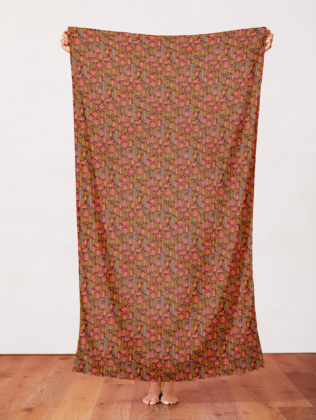 Paper Forest - Brown/Red