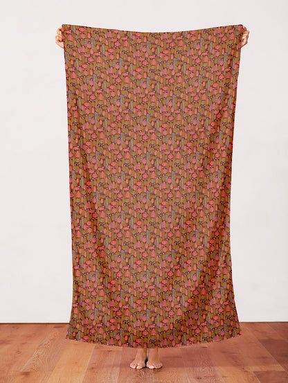 Paper Forest - Brown/Red