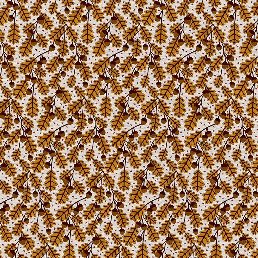 Acorns - Cream/Brown