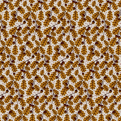 Acorns - Cream/Brown