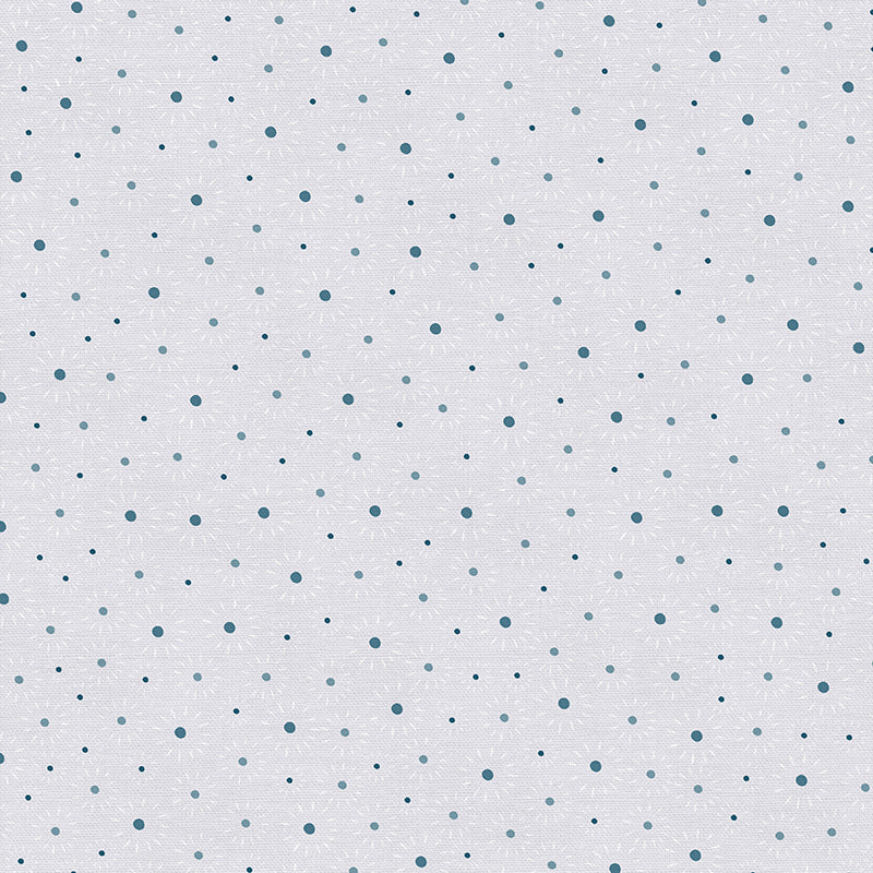 Small Snow Flakes - White