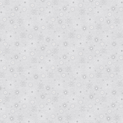 Large Snow Flakes - Light Grey
