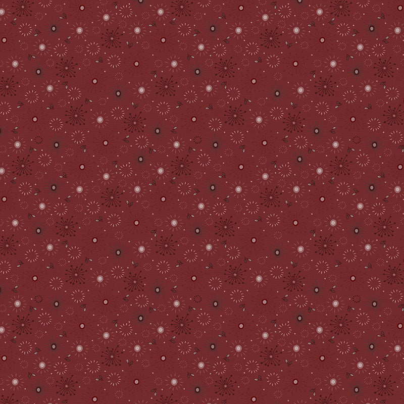Large Snow Flakes - Red