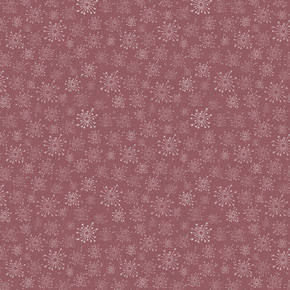 Large Snow Flakes - Red/Pink