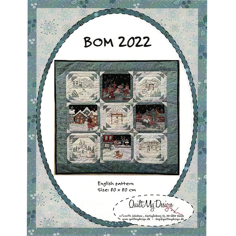 Block of the Month 2022 H.C. Andersen's Fairytales Pattern