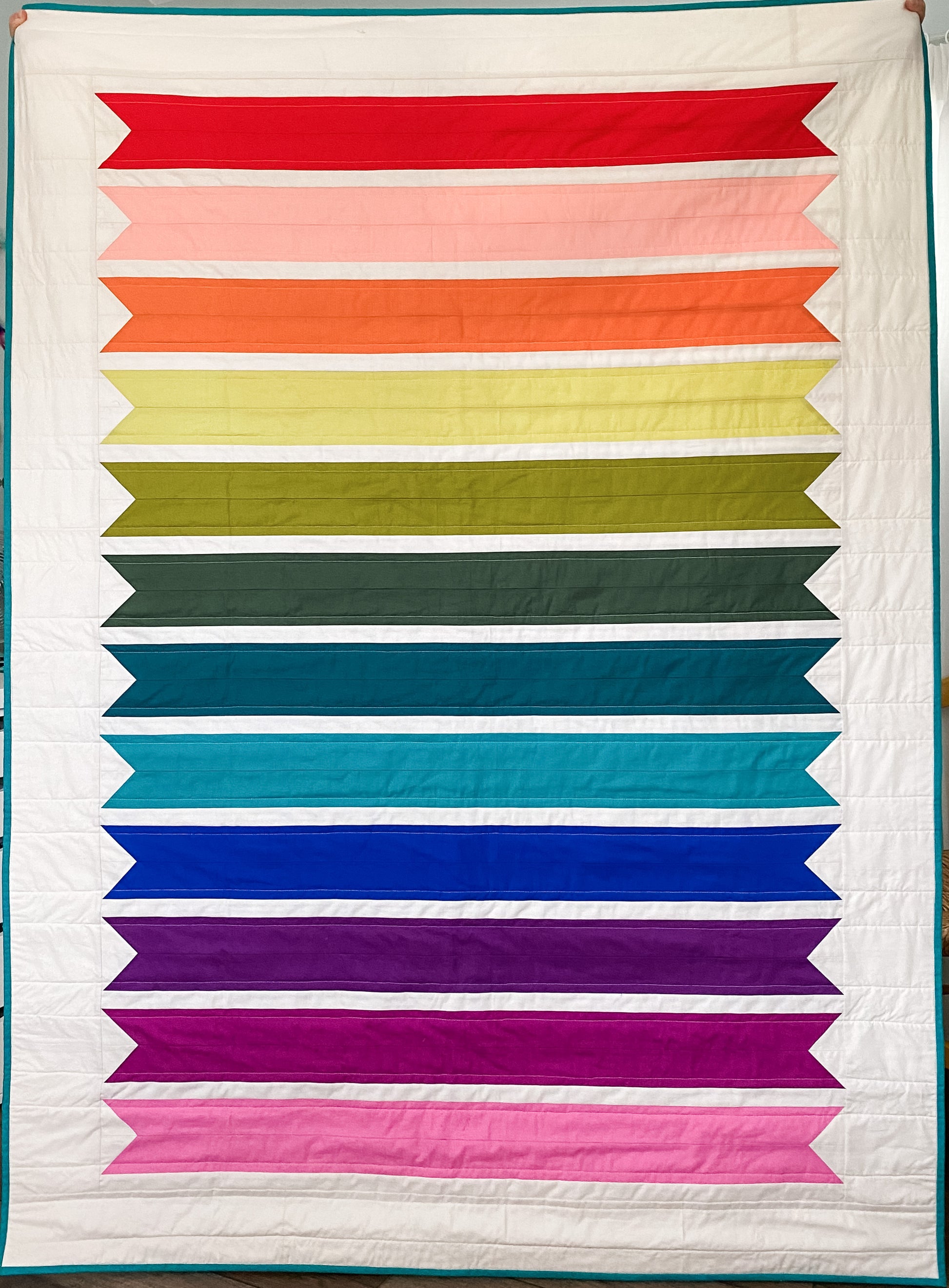 Quilt Pattern - Banners Quilt by Intuitive Maker – Paintbrush Studio ...