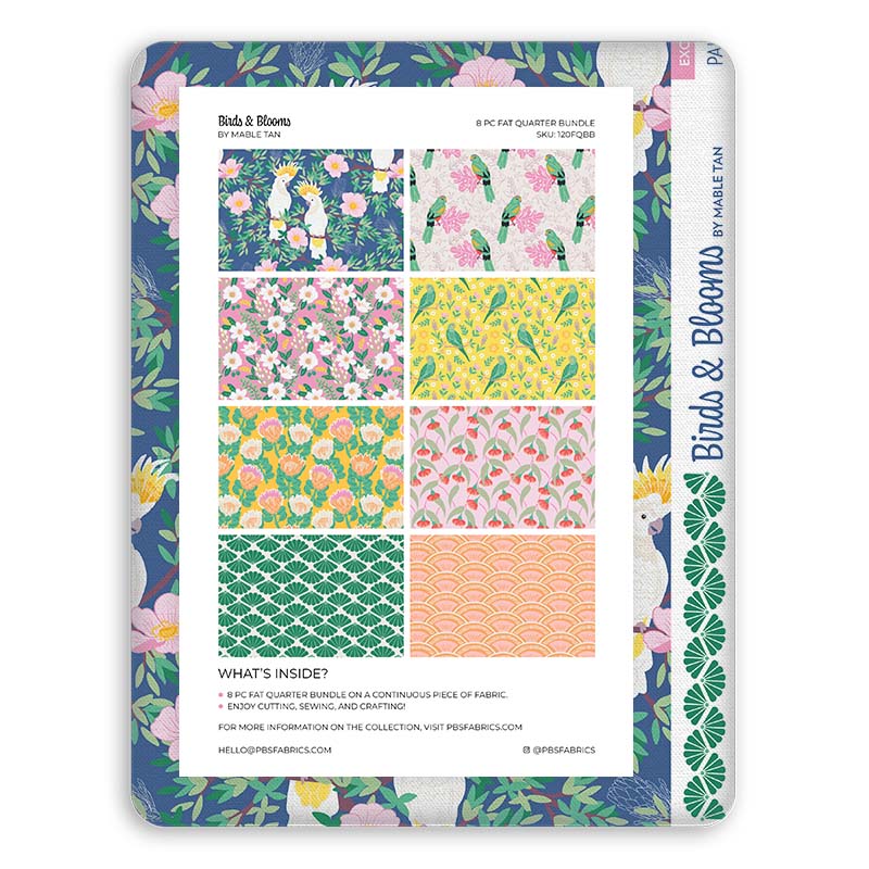 Birds & Blooms by Mable Tan – Paintbrush Studio Fabrics