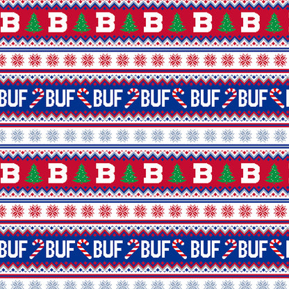 Holiday Sweater - Blue/Red