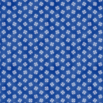 Holiday Snowflake - Blue/Red