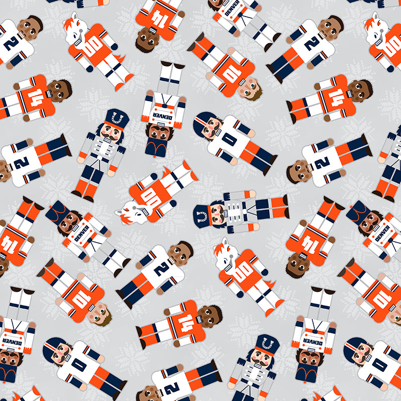 Holiday Nutcracker - Blue/Orange