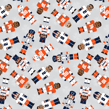 Holiday Nutcracker - Blue/Orange