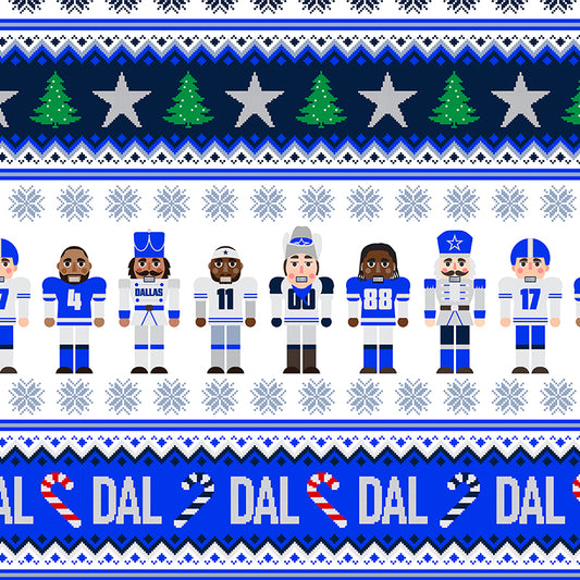 Holiday Blitz - Blue/White