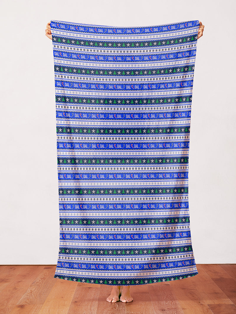 Holiday Sweater - Blue/White