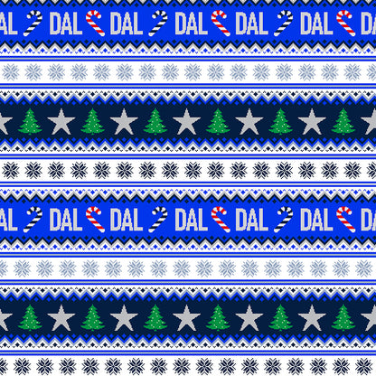 Holiday Sweater - Blue/White