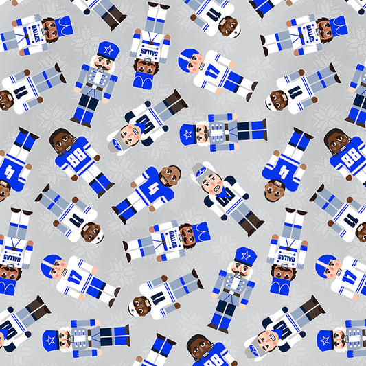 Holiday Nutcracker - Blue/White