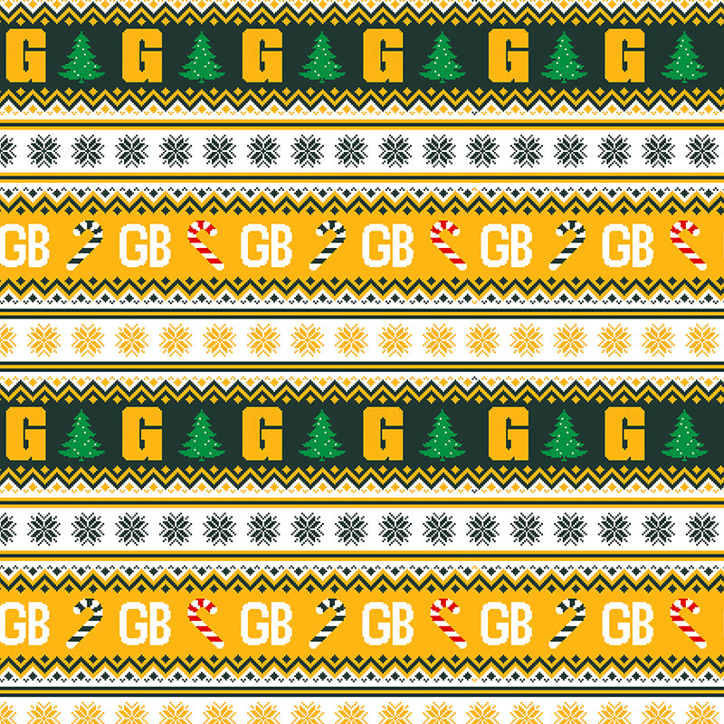 Holiday Sweater - Green/Yellow