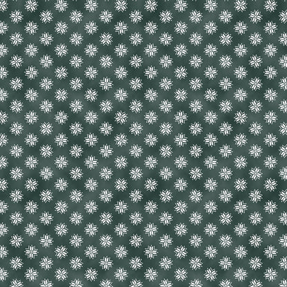 Holiday Snowflake - Green/Yellow