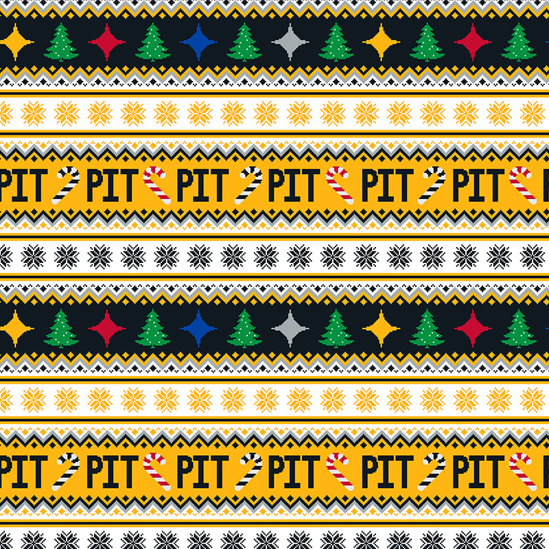 Holiday Sweater - Black/Yellow