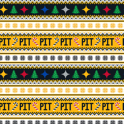 Holiday Sweater - Black/Yellow