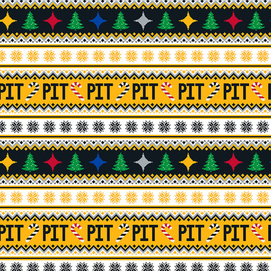 Holiday Sweater - Black/Yellow