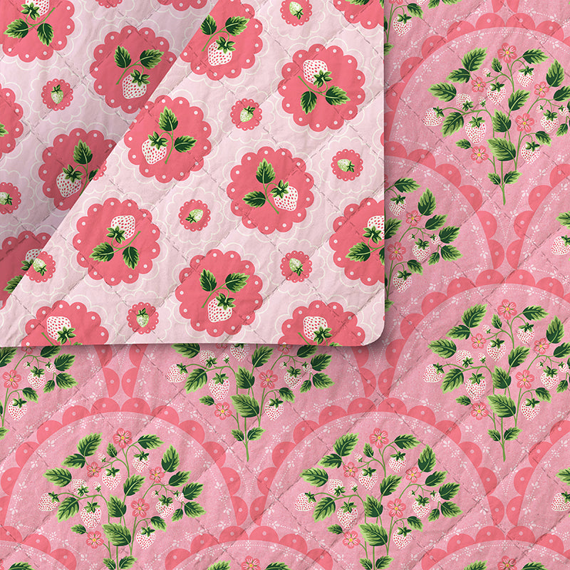 Cottage Strawberry Pre-Quilt