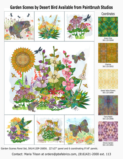 Garden Scenes Panel