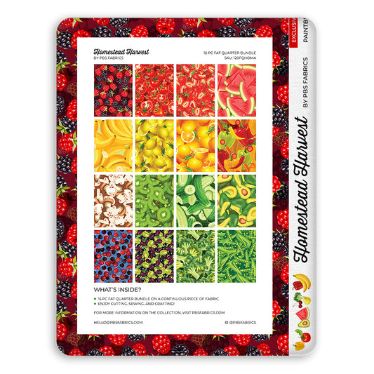 Homestead Harvest - Flat Fat Stack 16 PC