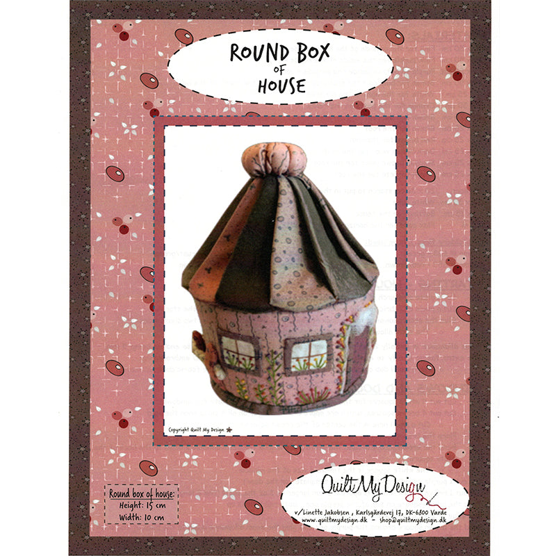 House Box Pattern Round Box of House Pattern – Paintbrush Studio Fabrics