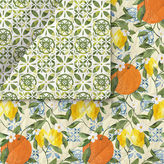 Italian Citrus Pre-Quilt