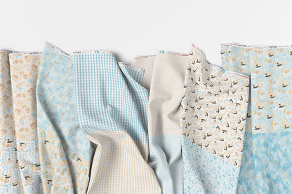 Lullaby Skies - Blue - Flat Fat Stack 12 PC