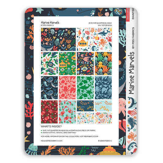 Marine Marvels - Flat Fat Stack 16 PC