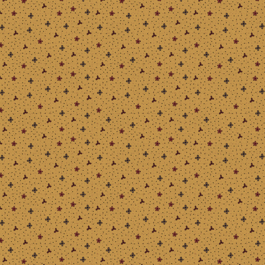 Mini Flowers - Gold
