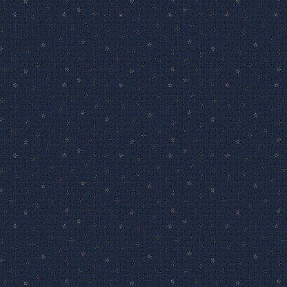 Mini Flowers - Navy