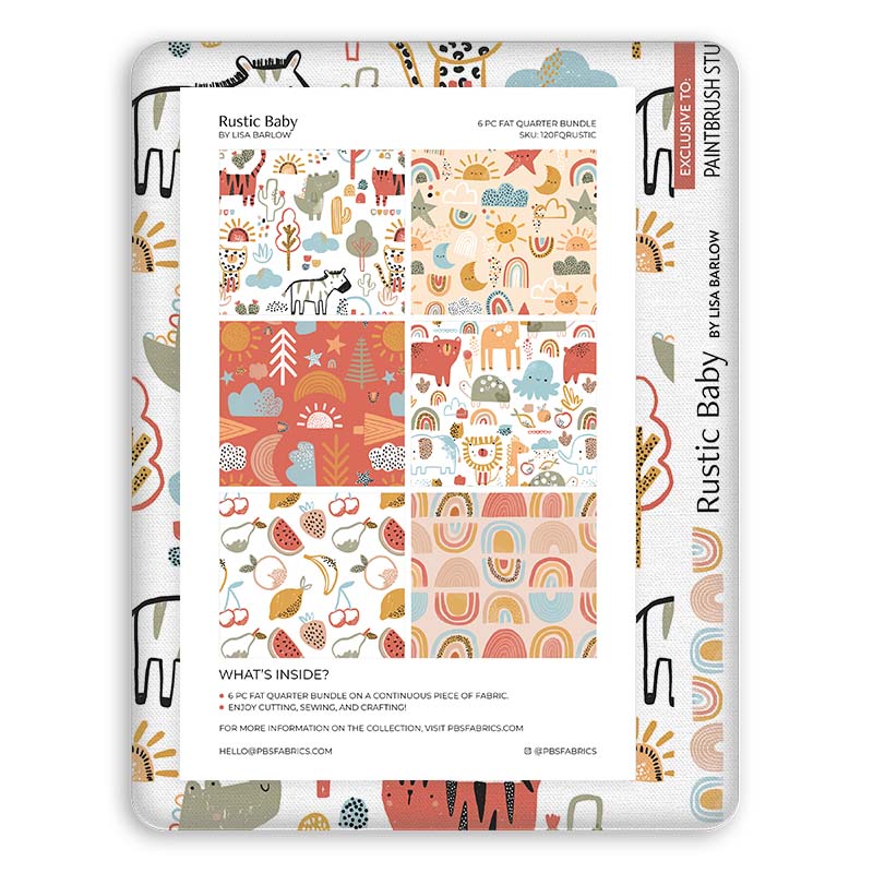 Rustic Baby - Flat Fat Stack 6 PC