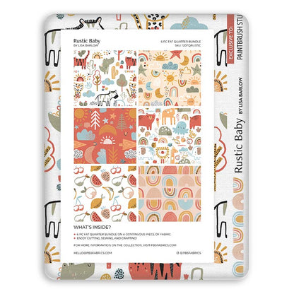 Rustic Baby - Flat Fat Stack 6 PC