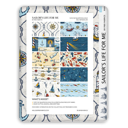 Sailor's Life For Me - Flat Fat Stack 10 PC