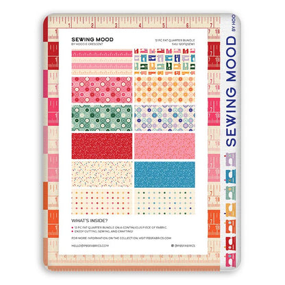Sewing Mood - Flat Fat Stack 12 PC