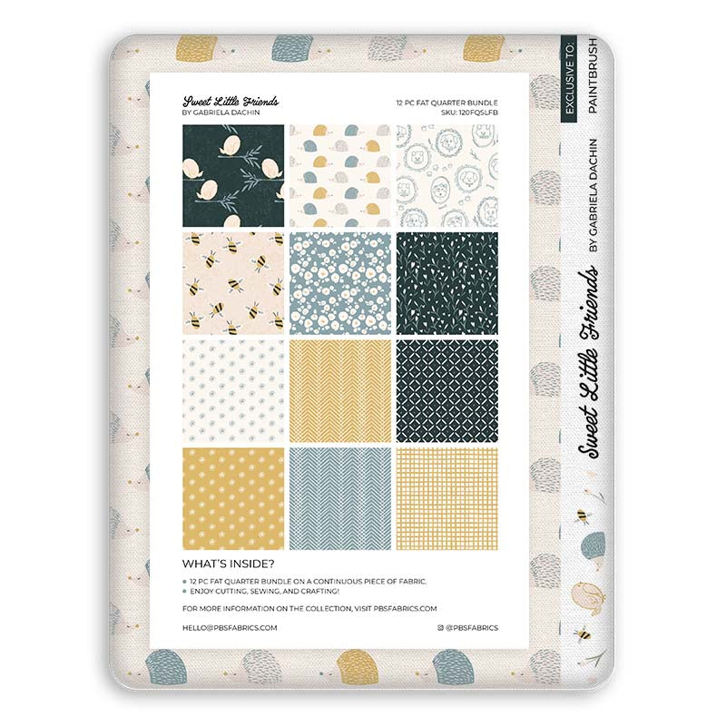 Sweet Little Friends - Flat Fat Stack 12 PC