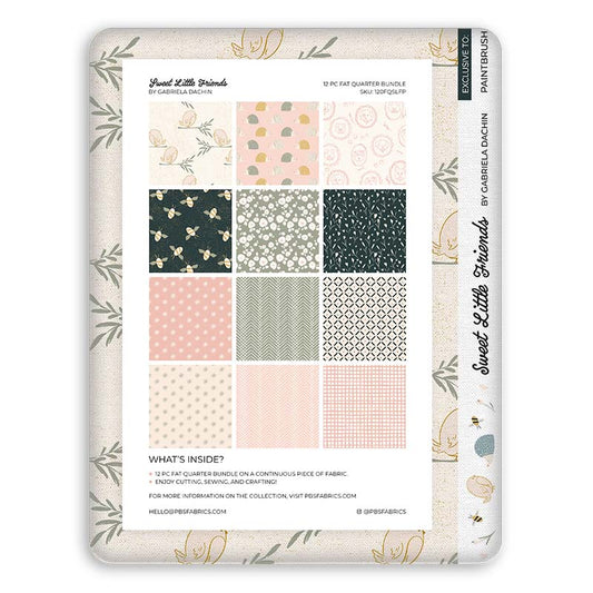 Sweet Little Friends - Flat Fat Stack 12 PC