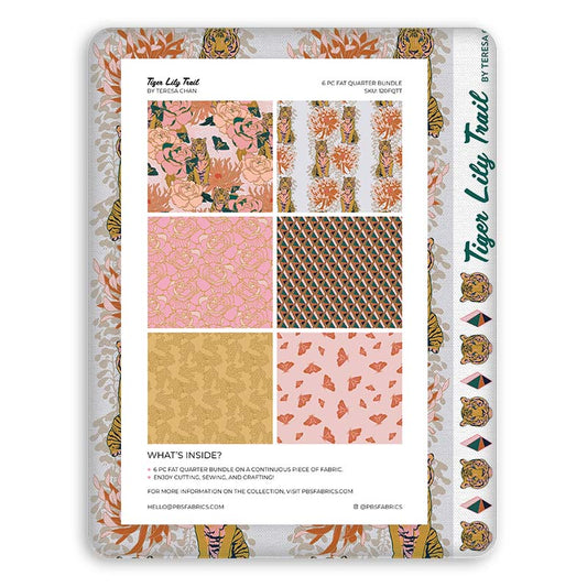 Tiger Lily Trail - Flat Fat Stack 6 PC