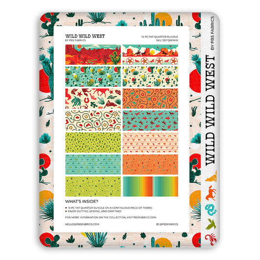 Wild, Wild West - Flat Fat Stack 14 PC