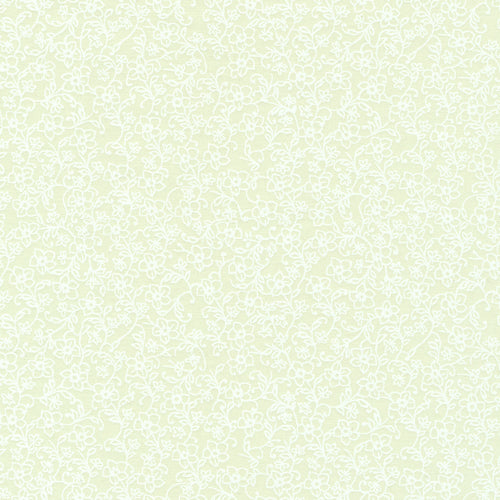 Tone on Tone White ECRU Floral 112-26082